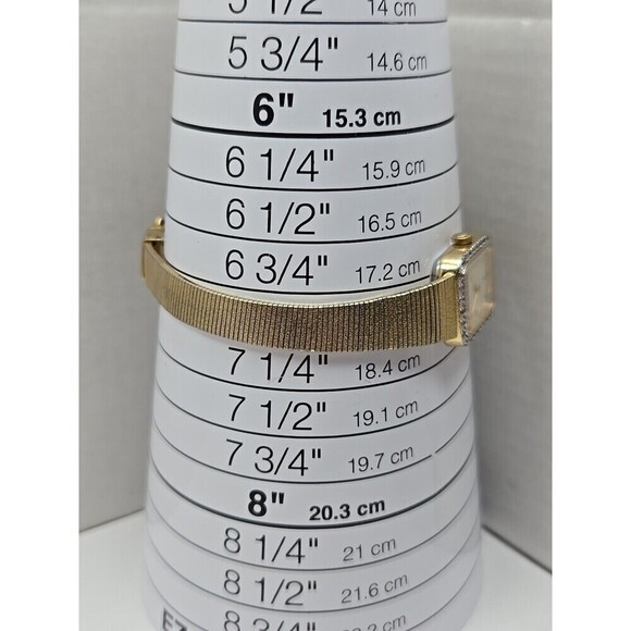 Jacques Prevard Nicolet Womens Vintage Quartz Diamond Bezel Watch New Battery main image 4